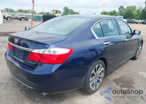 2015 Honda Accord Sport from USA, damaged, VIN 1HGCR2F58FA094408